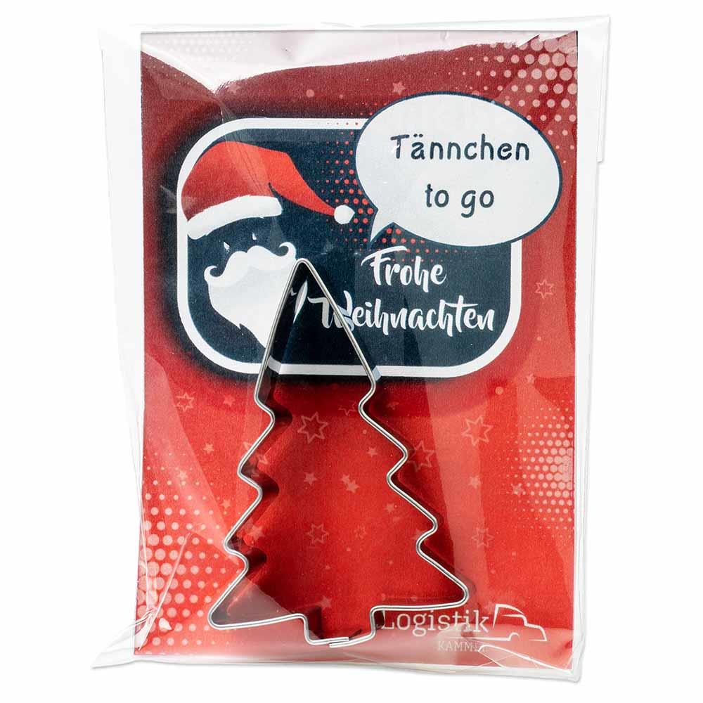 Backförmchen in der Werbetüte - Winter - Komet