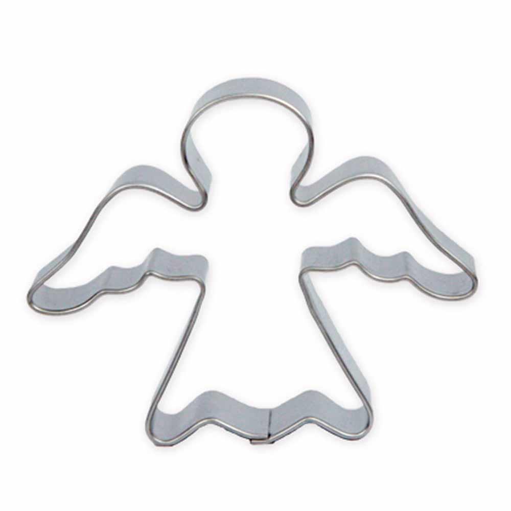 Backförmchen Single-Pack - Weihnachten - Engel 4/0-c, Lasergravur