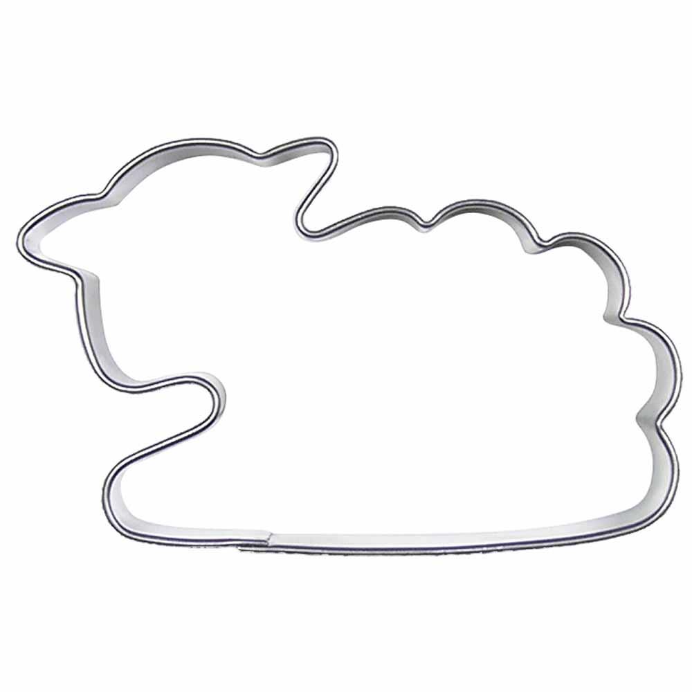 Backförmchen Single-Pack - Ostern - Lamm 4/0-c, Lasergravur