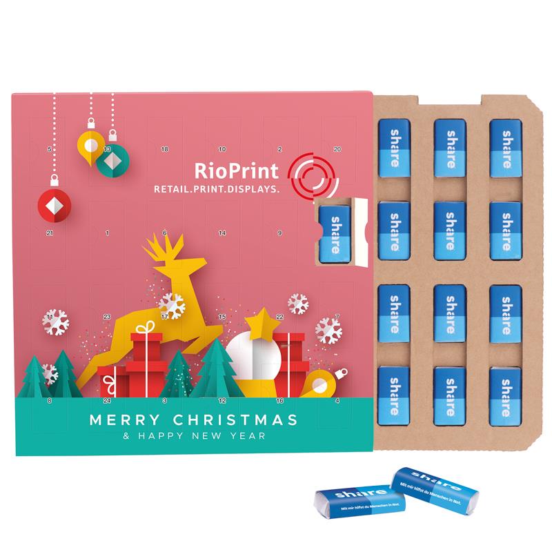 Täfelchen Adventskalender ECO