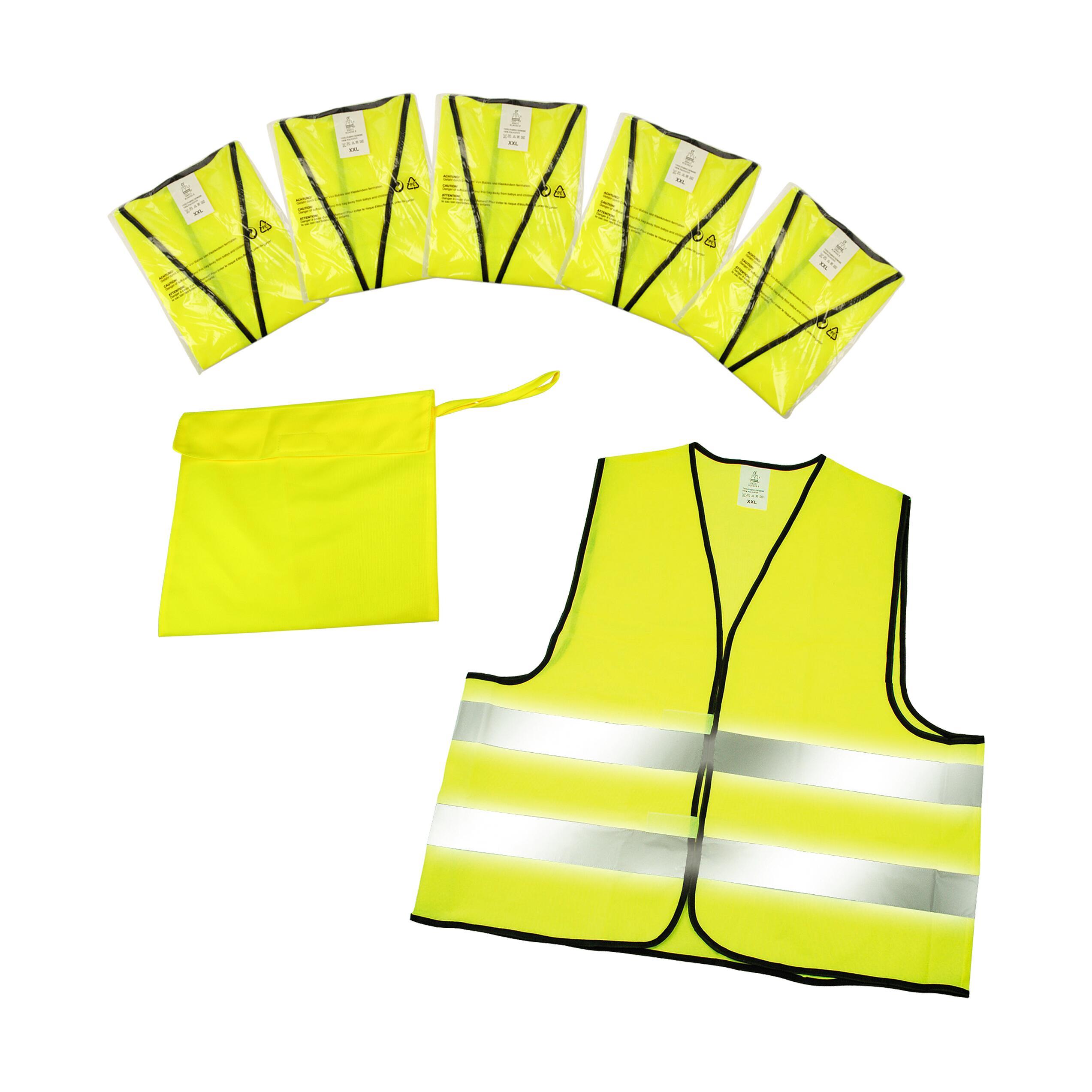 Warnweste ´Standard´ 5er Set im Etui