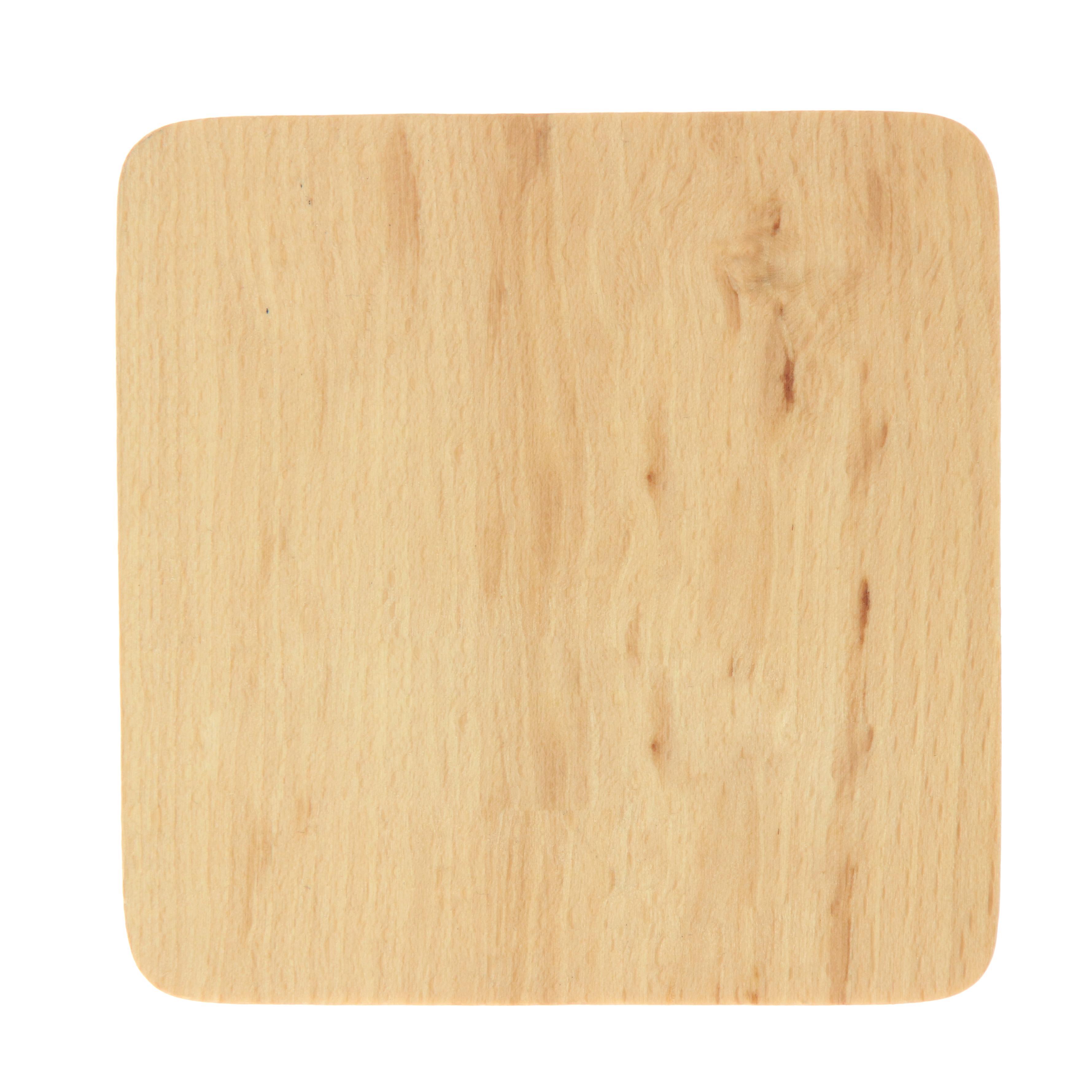 Untersetzer ´Woody´ eckig