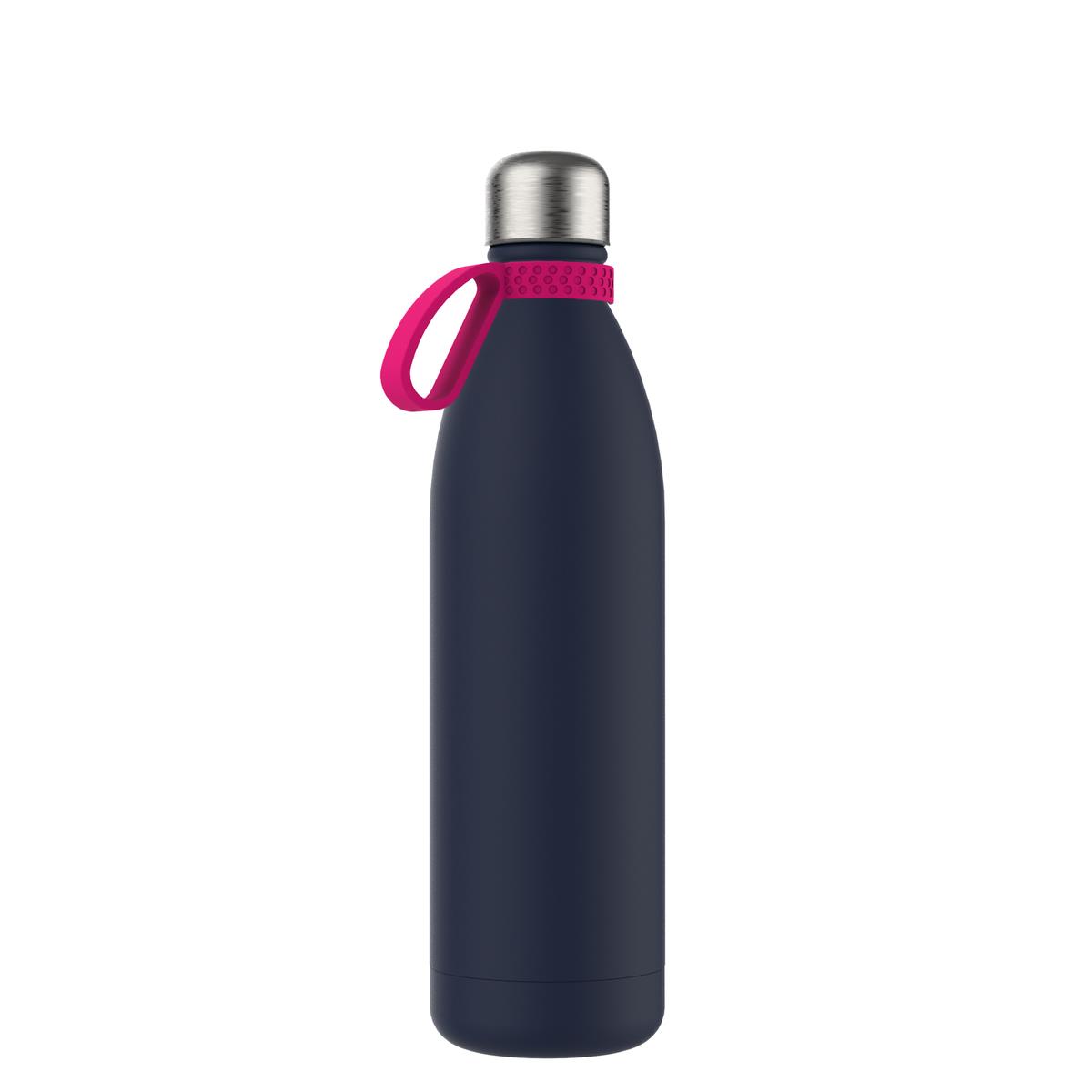 magenta, marineblau, silber