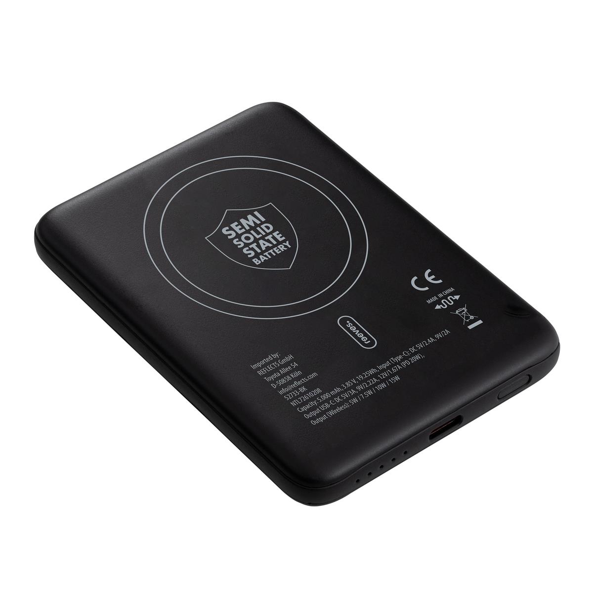Magnetische 15W Wireless Powerbank REEVES-WATTRON PLUS V