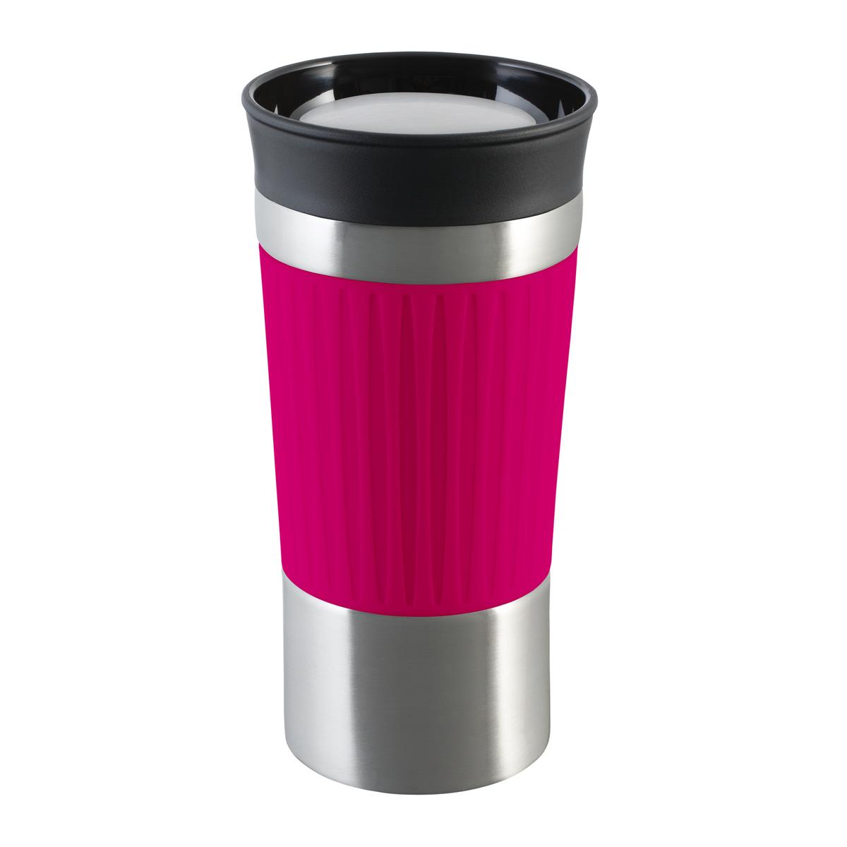 schwarz, silber, magenta