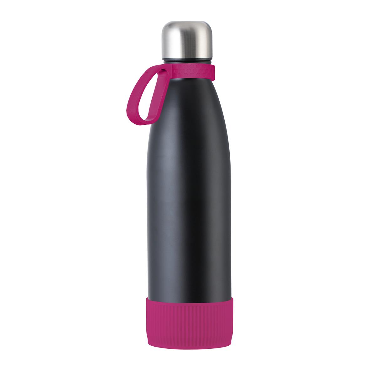 magenta, schwarz, silber