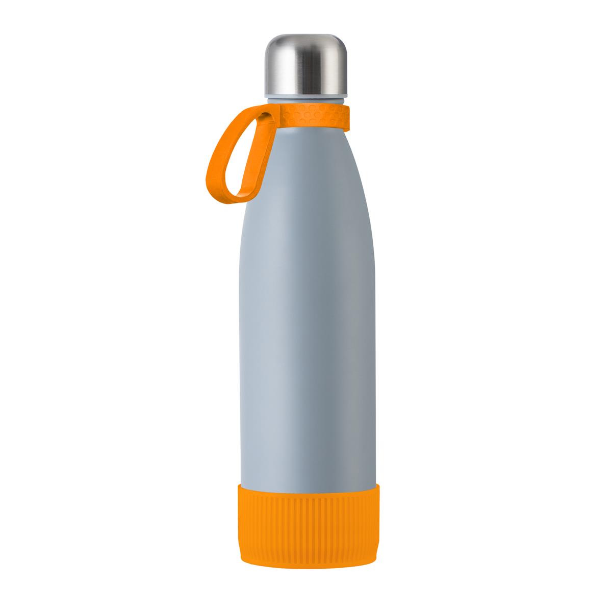 orange, grau