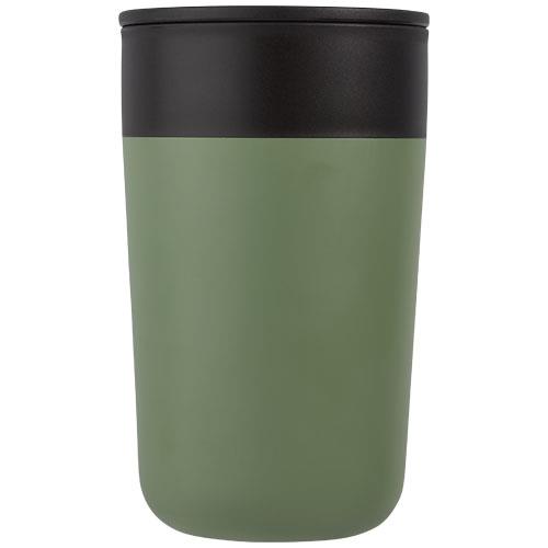 Nordia 400 ml doppelwandiger Becher aus Recyclingmaterial