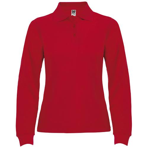 Estrella 220 g/m² Langarm Poloshirt für Damen