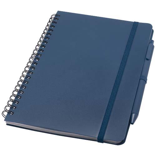 Thalaasa A5 Hardcover Notizbuch mit Kugelschreiber (schwarze Mine)