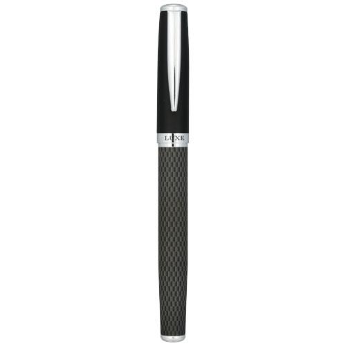 Carbon Duo Kugelschreiberset mit Hülle (schwarze Mine)