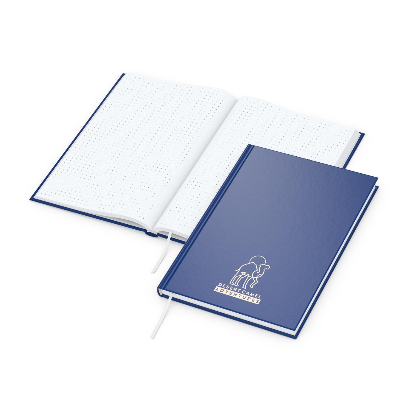 Notizbuch Note-Book Ecken spitz Hardcover matt-farbig