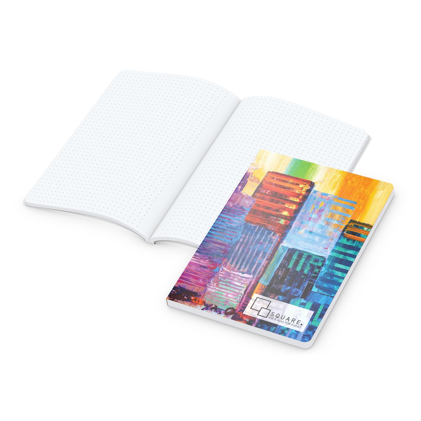 Notizbuch Flexx-Book Umfang groß Karton-Softcover individuell bedruckt