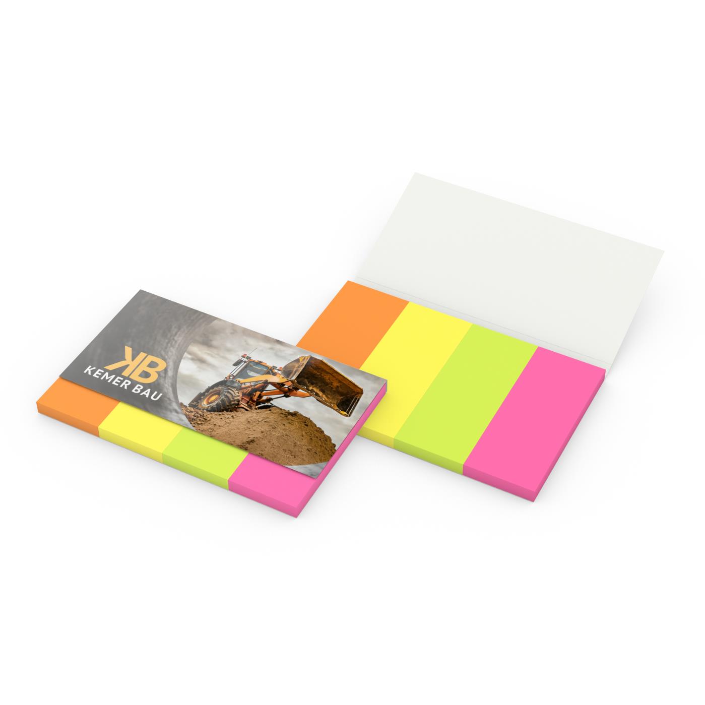 Haftmarker-Set Brillantmarker-Set große Papiermarker eingefärbt Karton-Umschlag