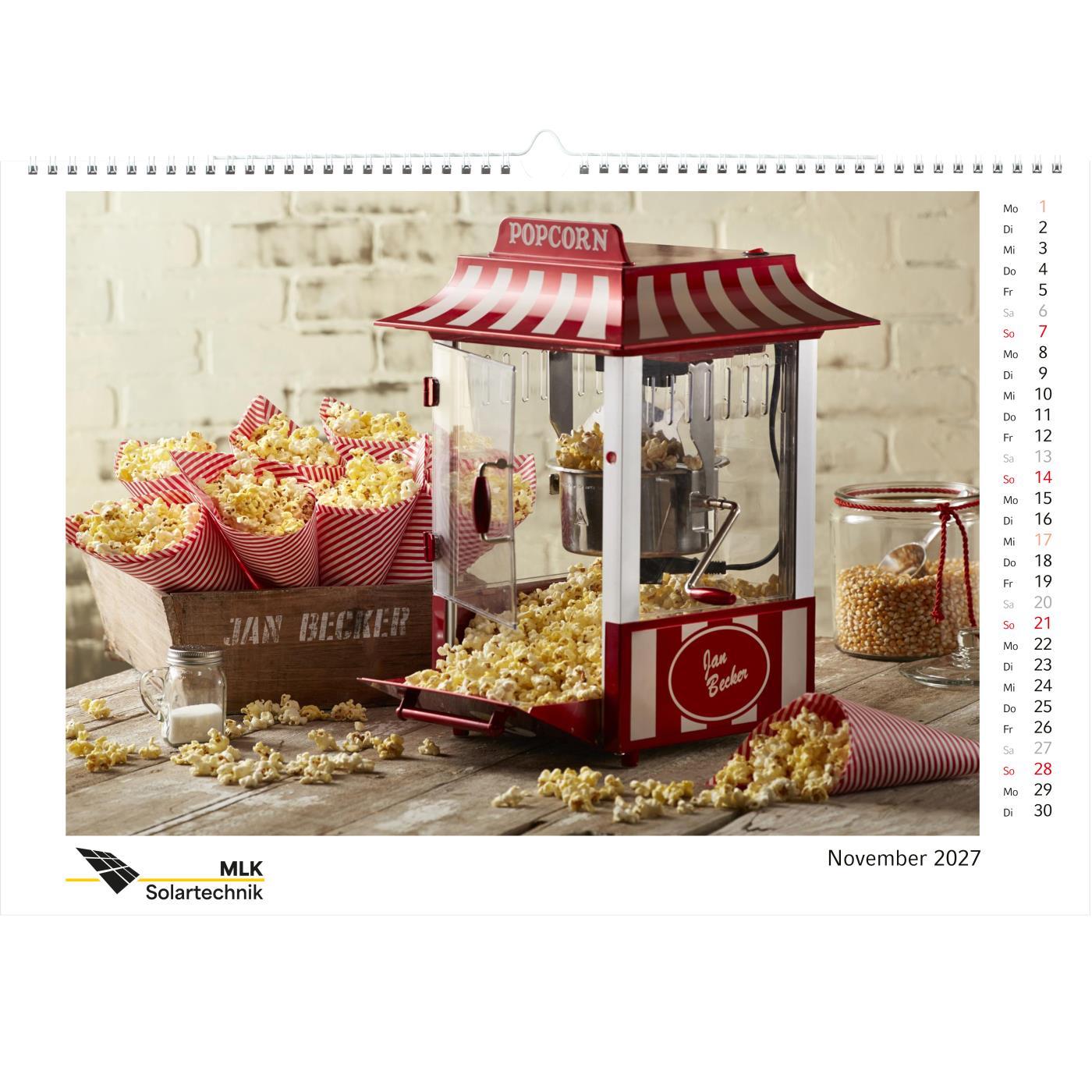 Personalisierter Bildkalender MagicPix Panorama Wandkalender groß
