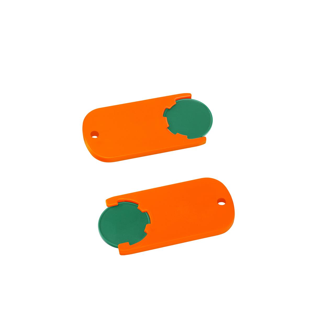 Chip grün, Chiphalter orange