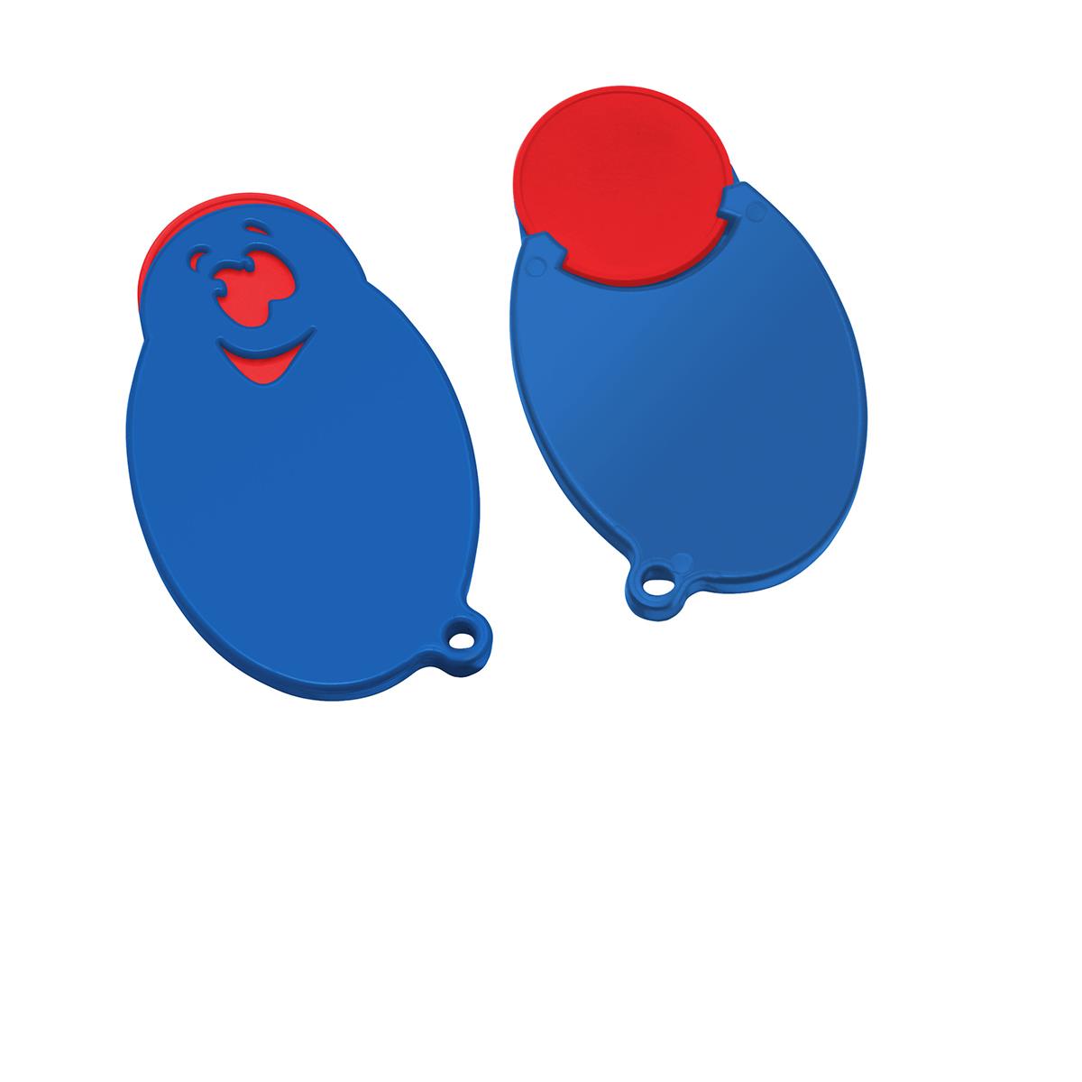 Chip rot, Chiphalter blau