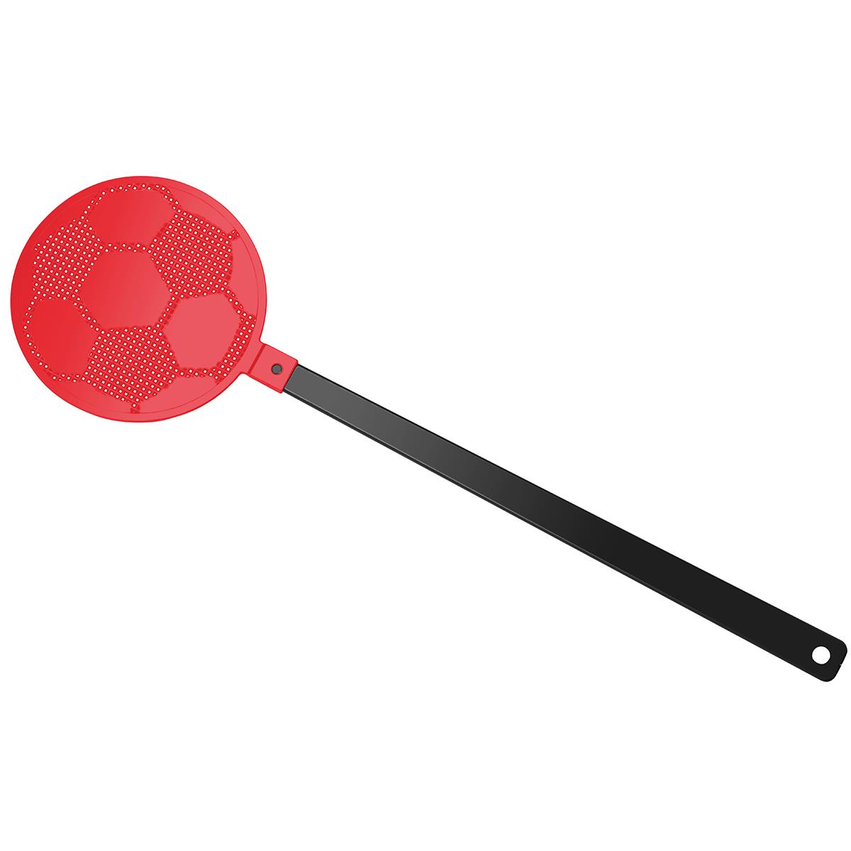 Griff schwarz, Klatsche rot
