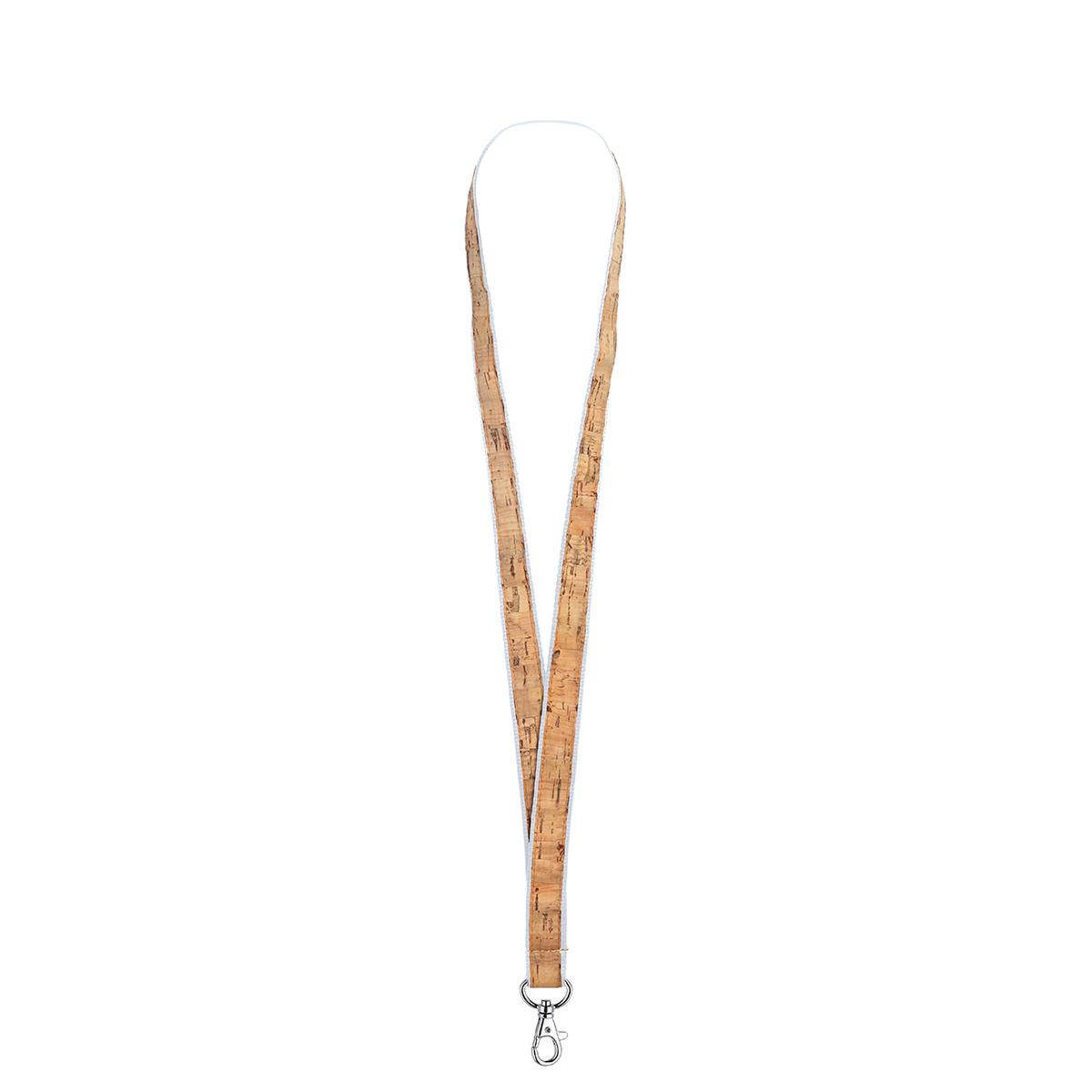 Band weiß, Korkband beige