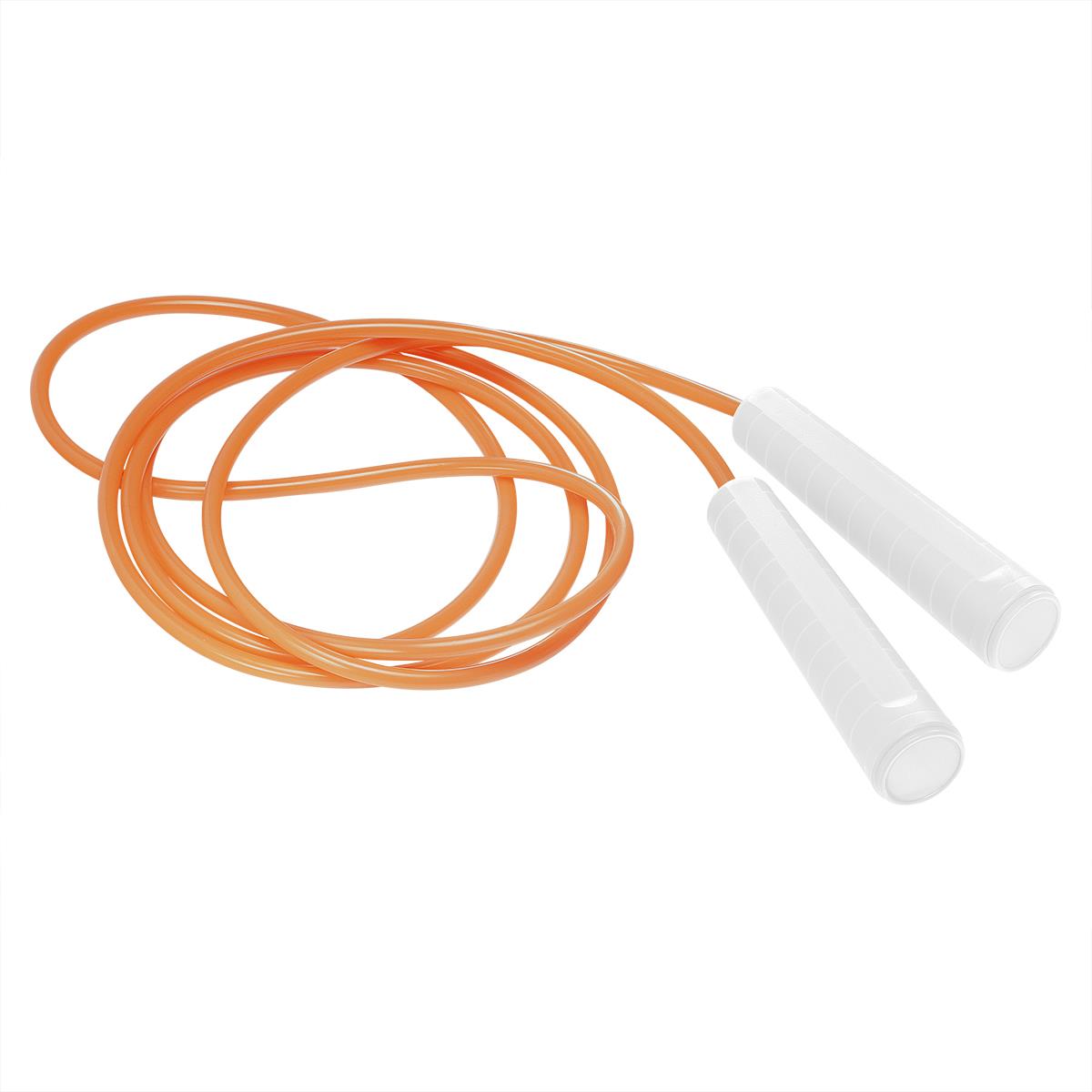 Griff weiß, Deckel weiß, Seil neonorange
