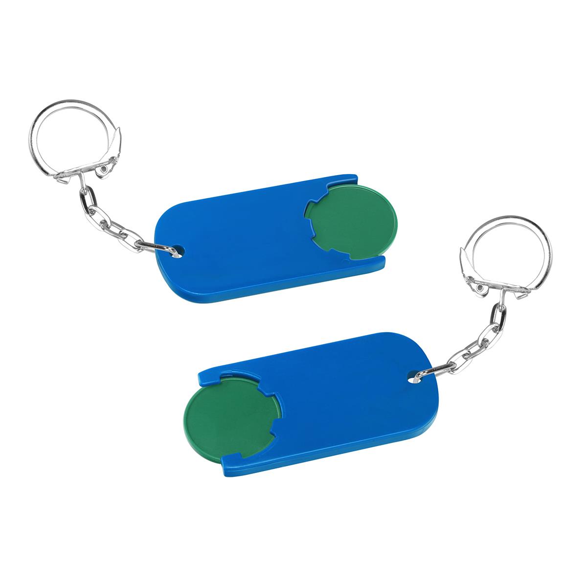 Chip grün, Chiphalter blau