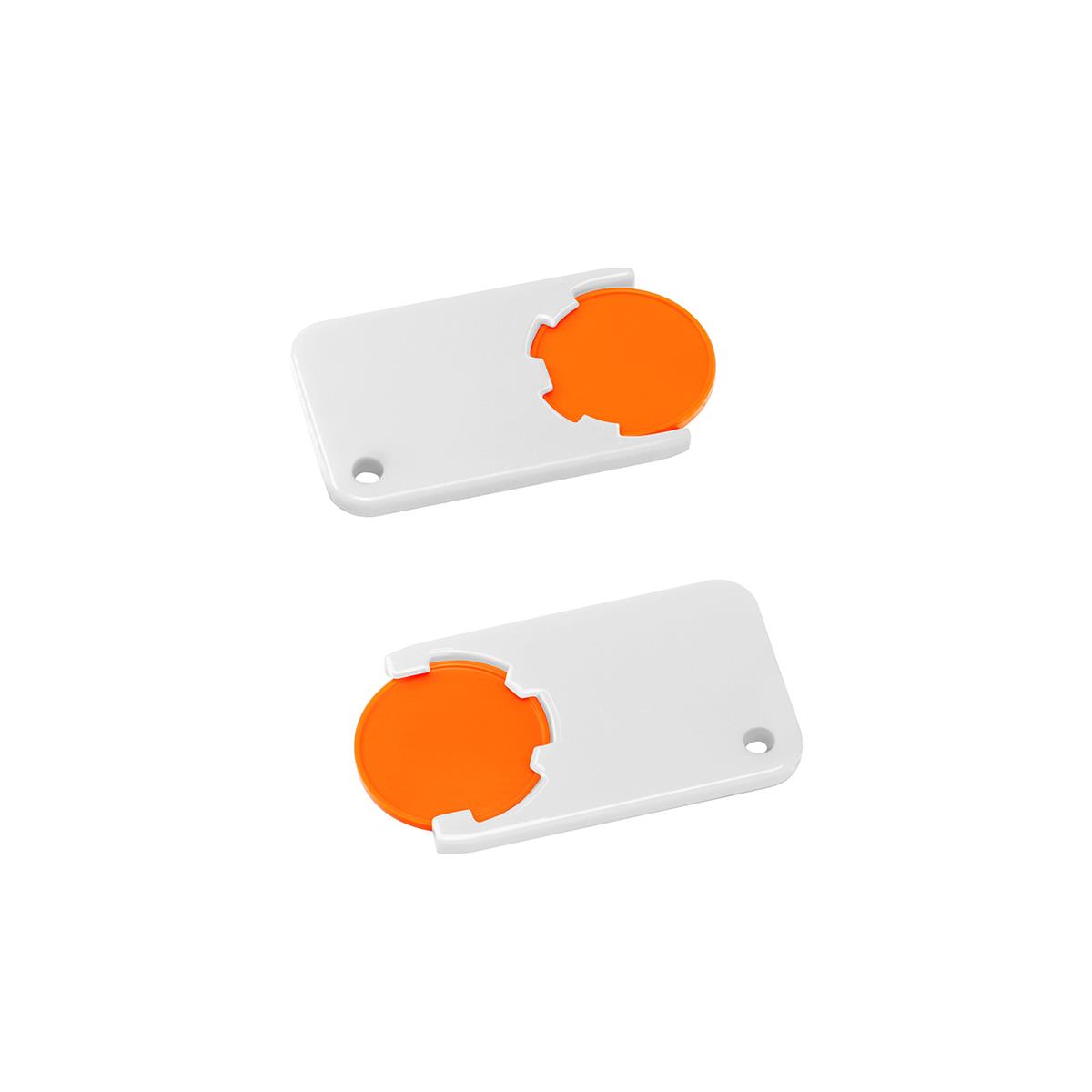 Chip orange, Chiphalter weiß