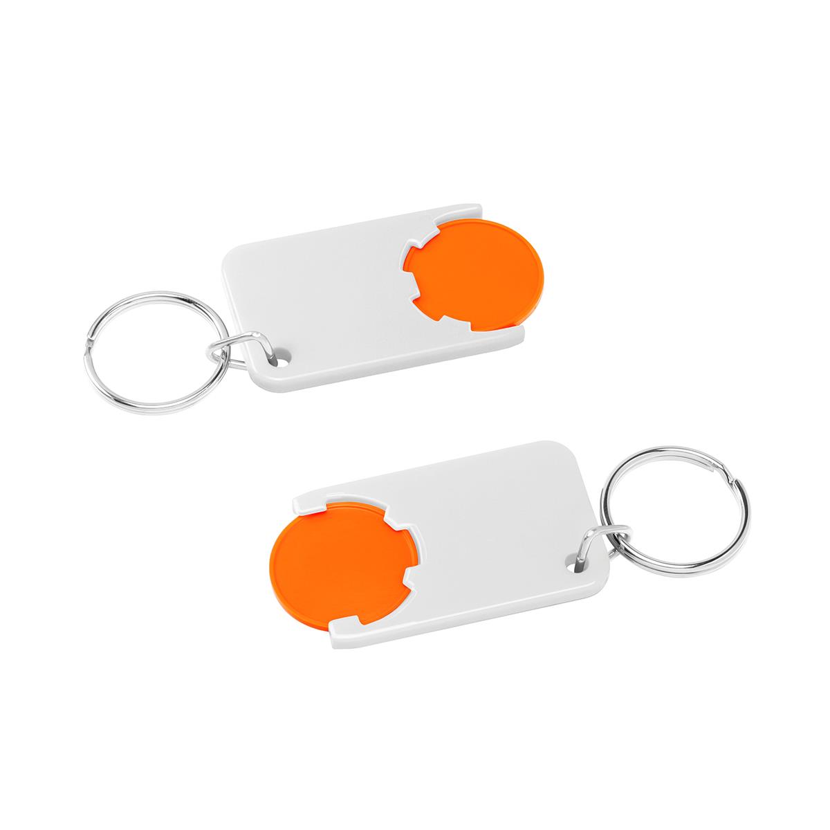Chip orange, Chiphalter weiß