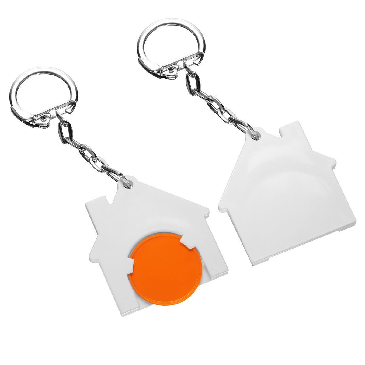 Chip orange, Chiphalter weiß