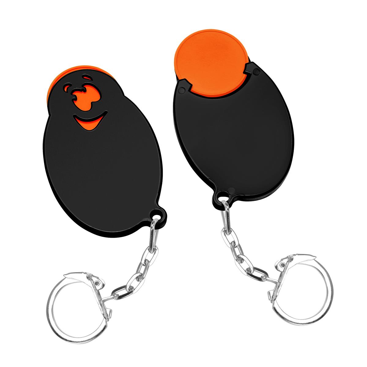 Chip orange, Chiphalter schwarz