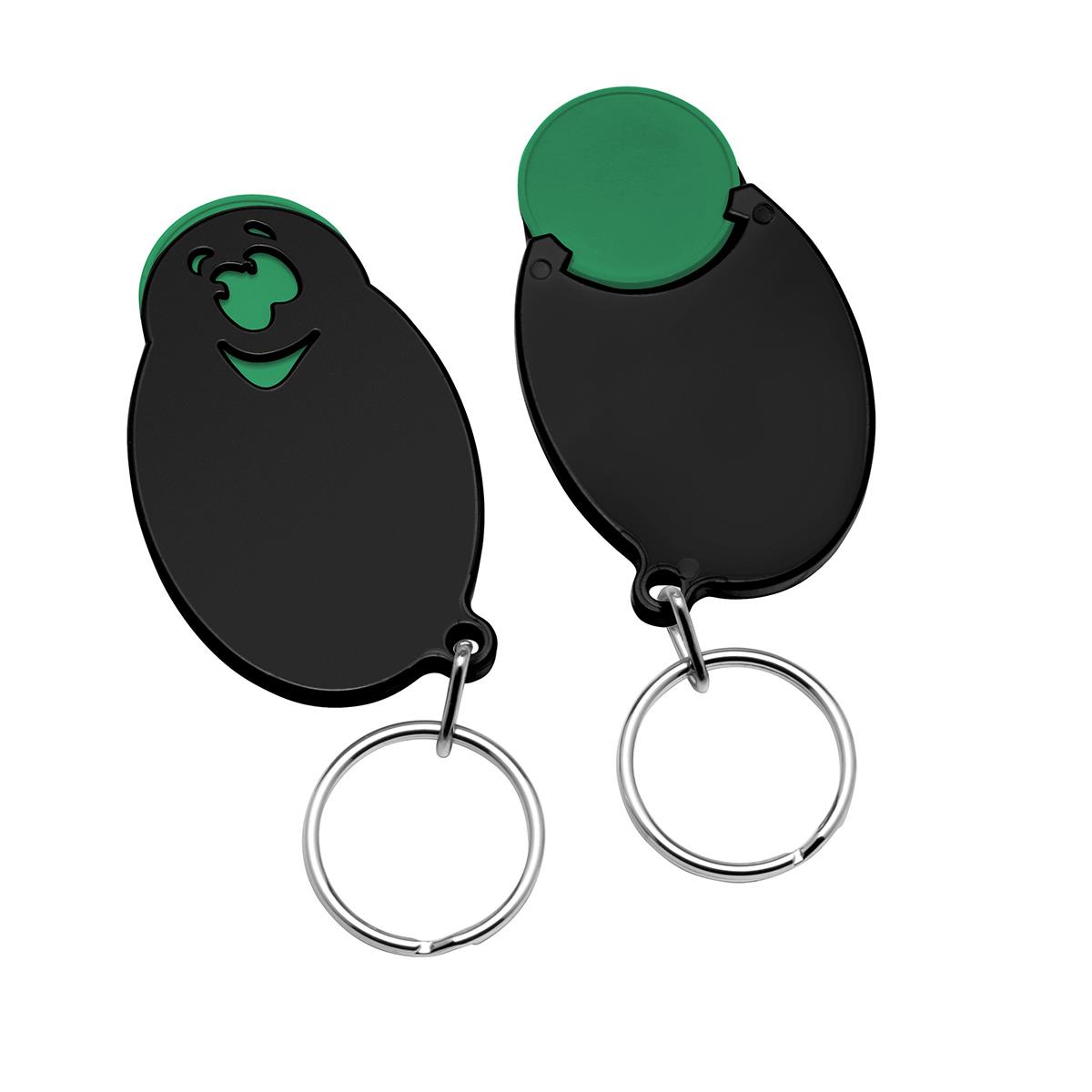 Chip grün, Chiphalter schwarz