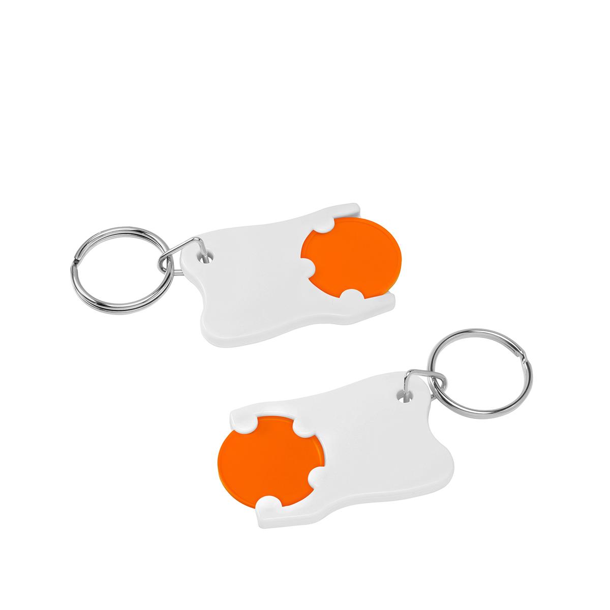 Chip orange, Chiphalter weiß
