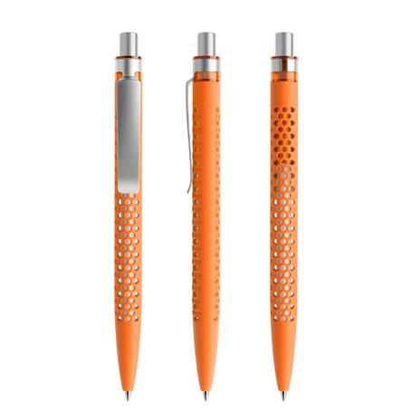 Orange-Silver satin finish