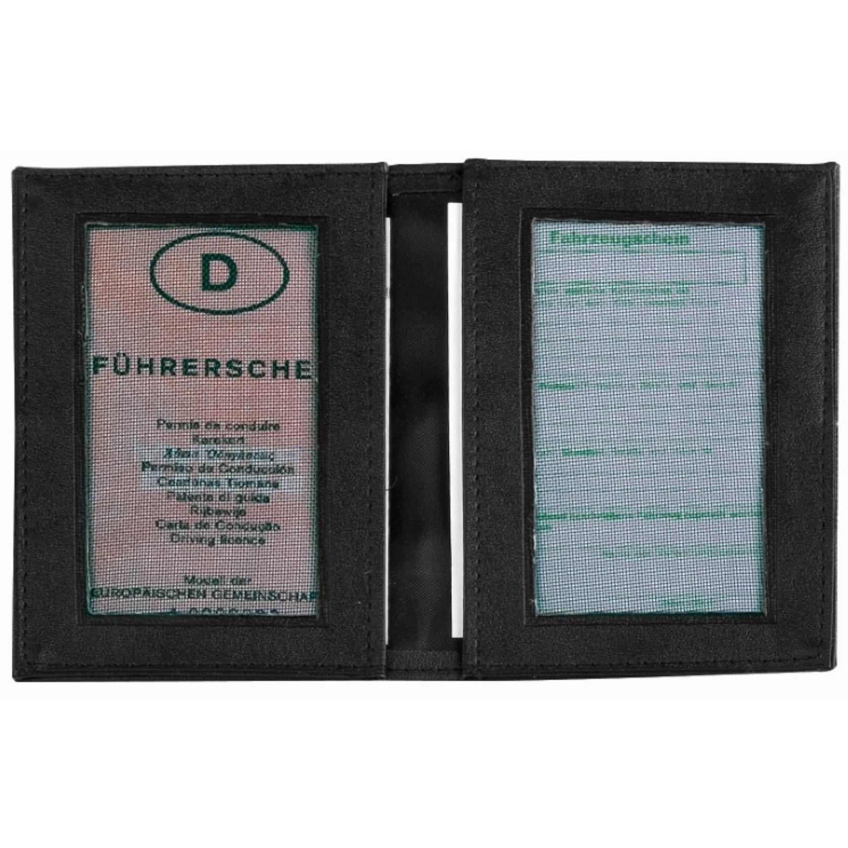 CreativDesign® Ausweistasche ´Paper 2´ schwarz