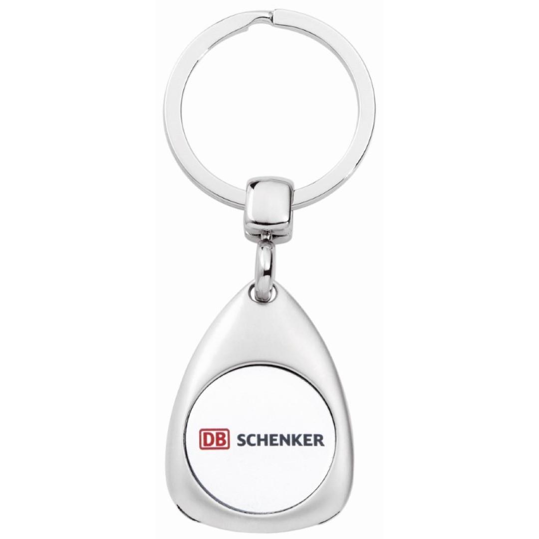 Metmaxx® EK-Chiphalter ´KeyLogoStarEvo´ silber