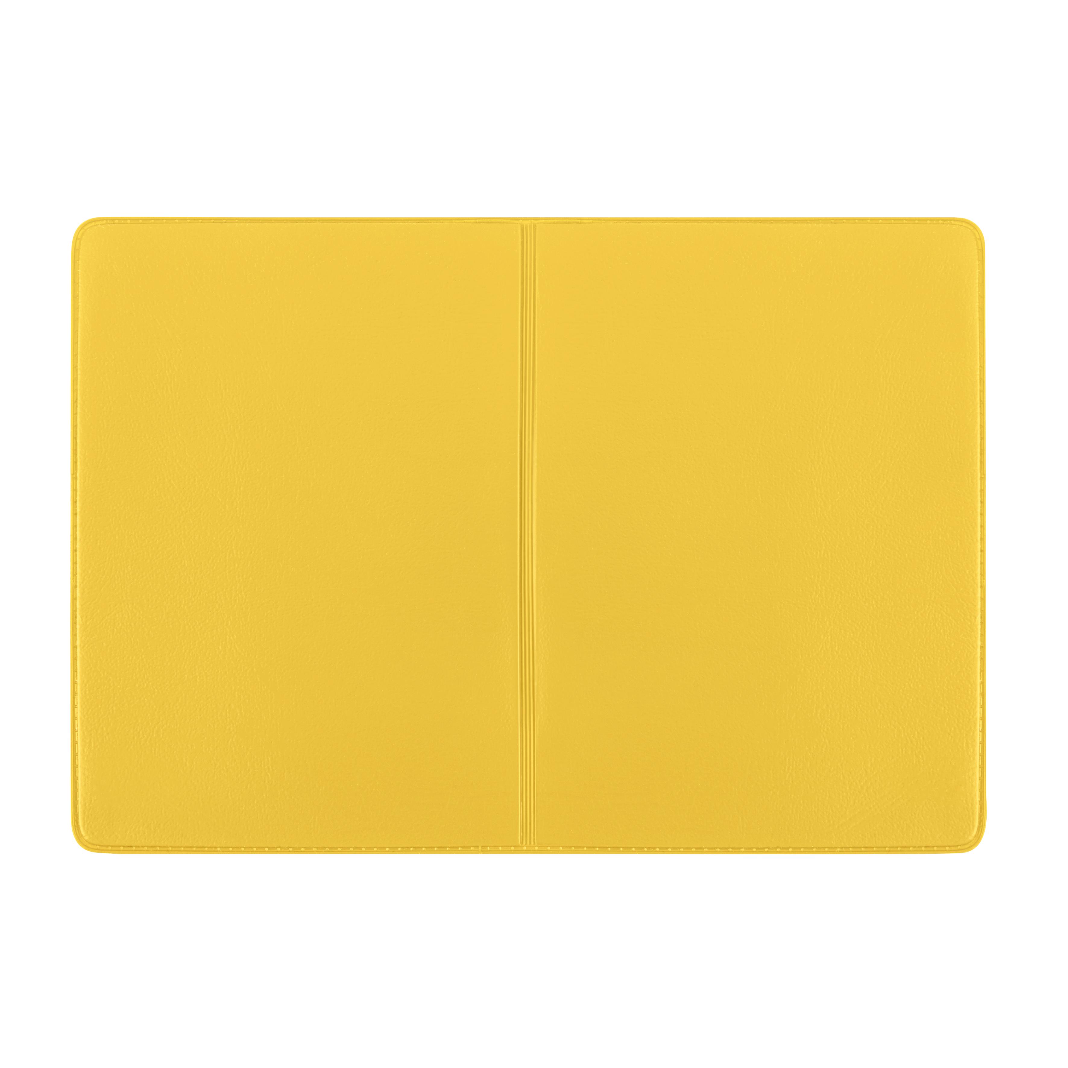 CreativDesign® Ausweistasche ´2-fach´ Normalfolie gelb