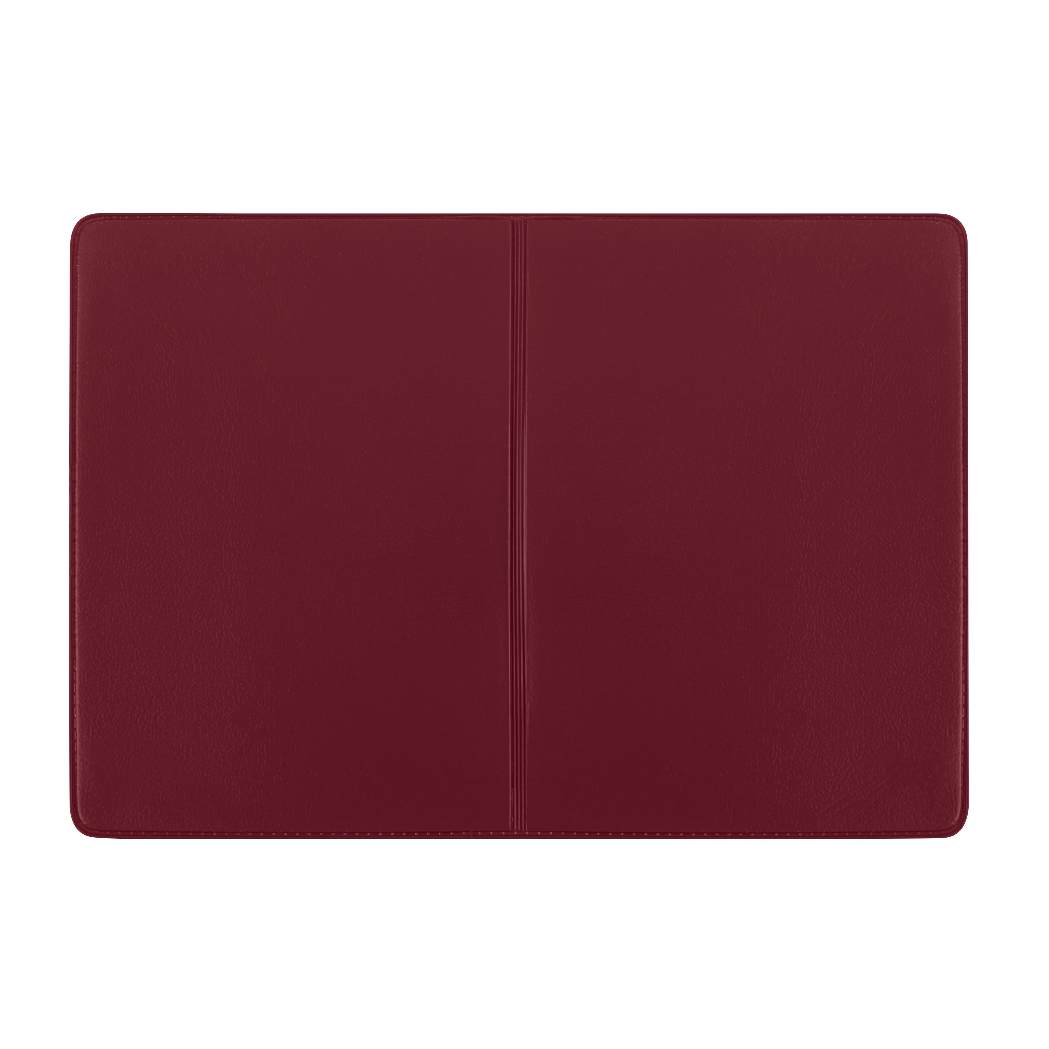 CreativDesign® Ausweistasche ´4-fach´ Normalfolie bordeaux