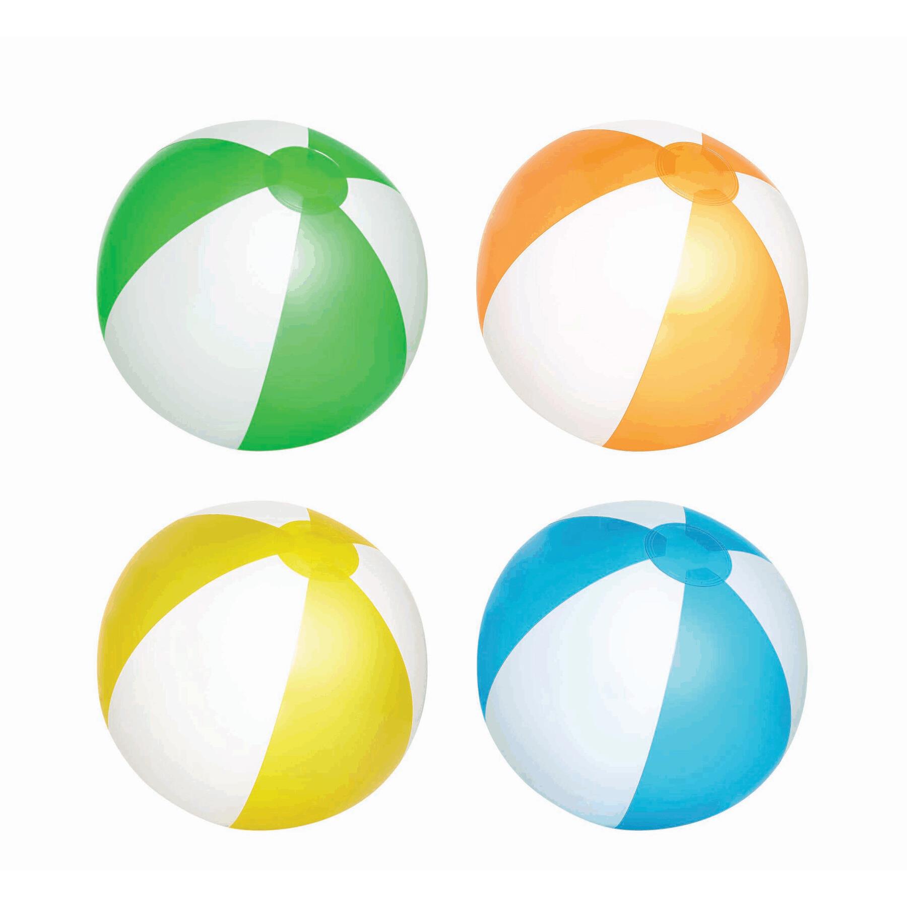 ATLANTIC SHINY - Aufblasbarer Strandball