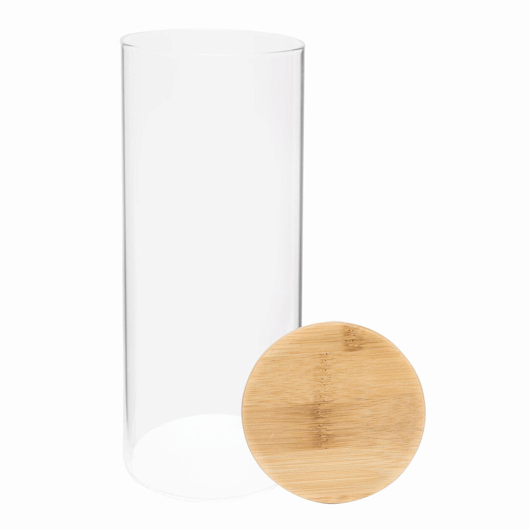 MECOZI STORAGE L - Glas-Vorratsdose, Füllmenge ca. 850 ml