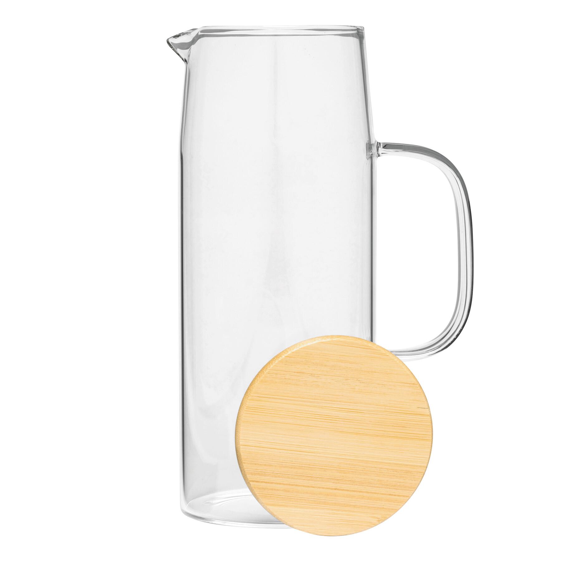 BAMBOO PITCHER - Glas-Karaffe
