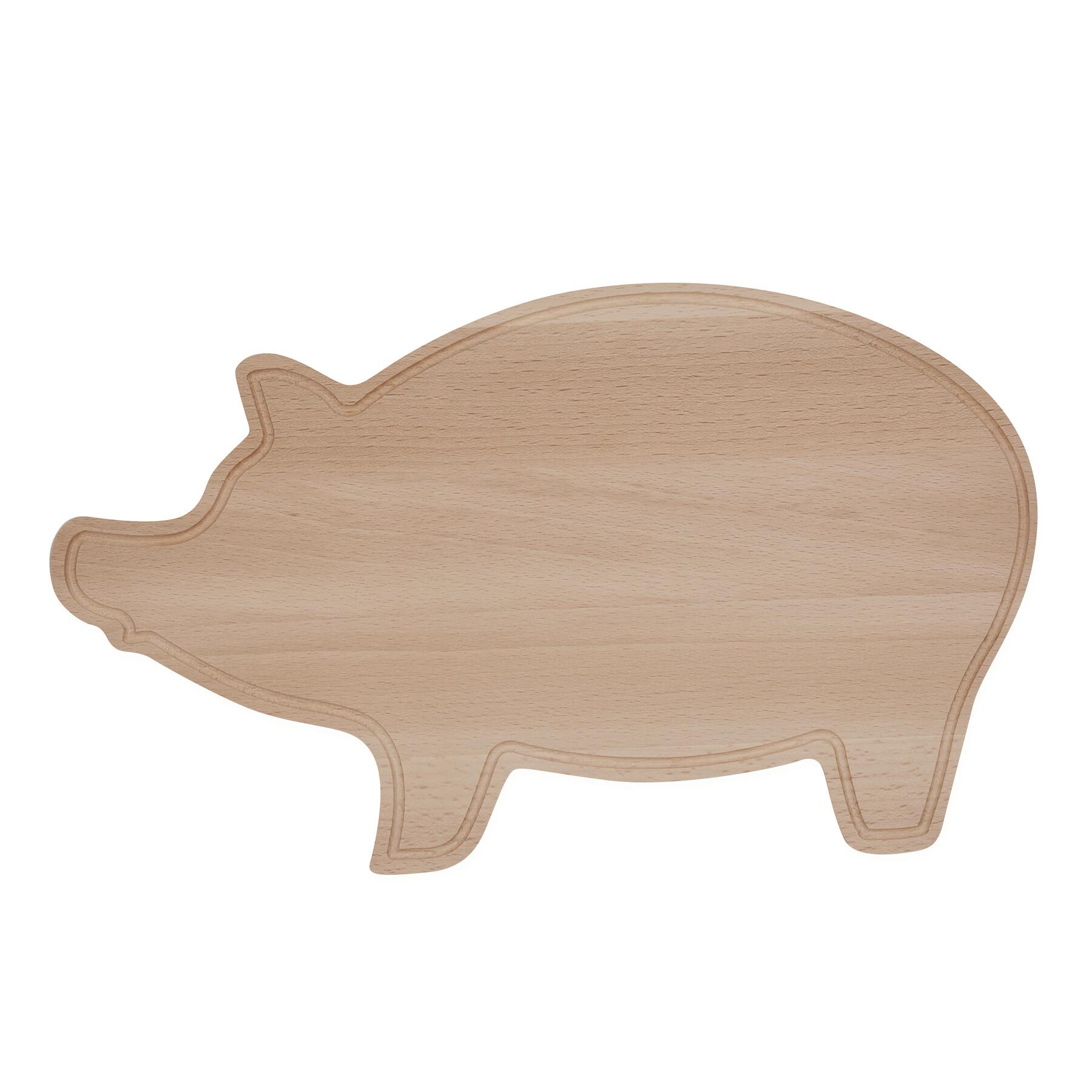 WOODEN PIGGY - Schneidebrett