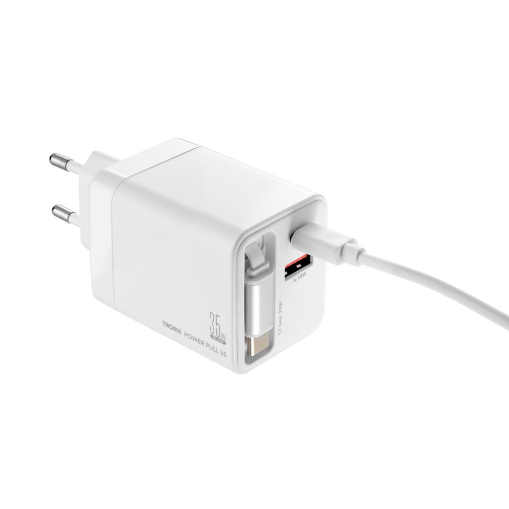 TROIKA Ladestecker POWER PULL 35