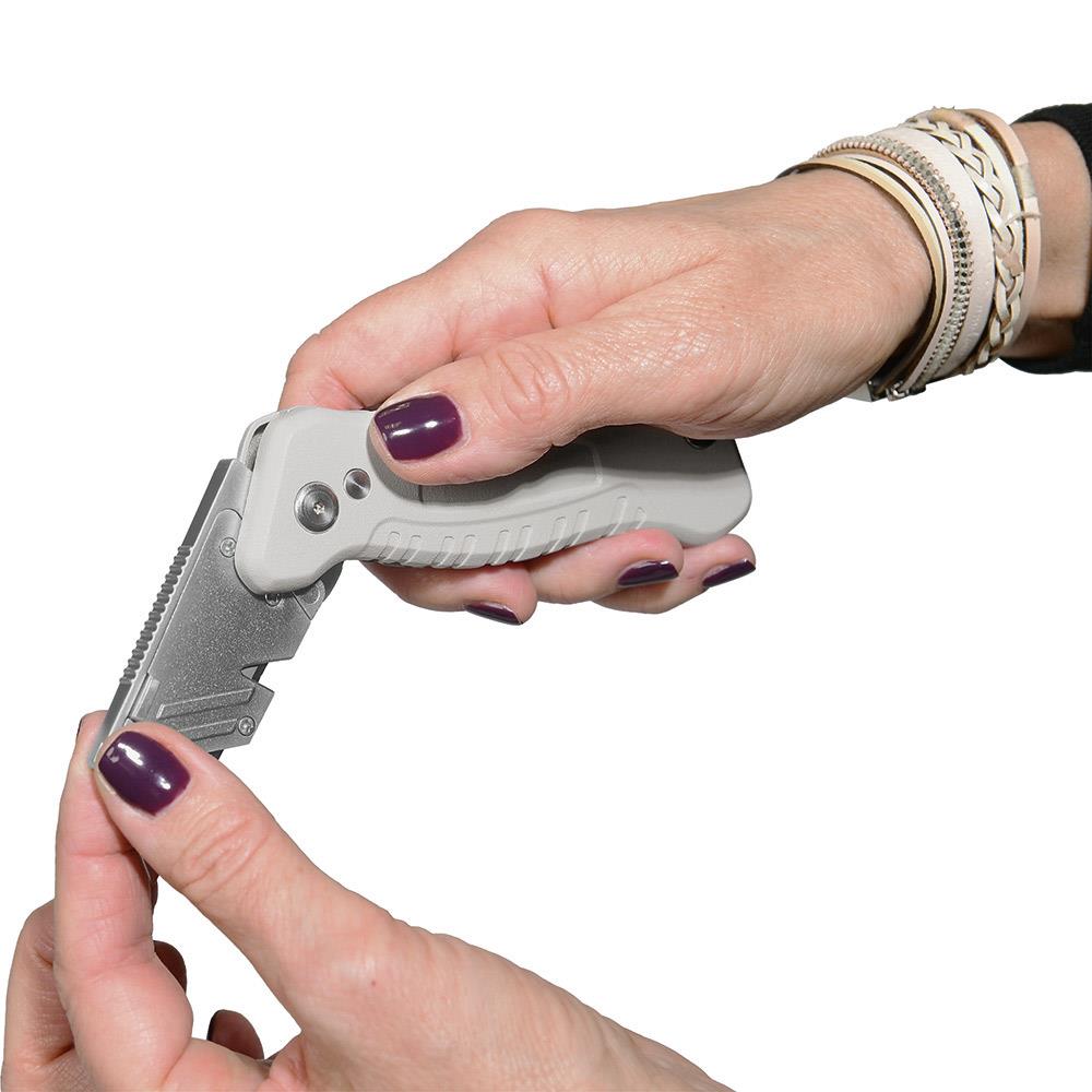 Trapezklingen-Klappmesser ´Solid Screw Cut´