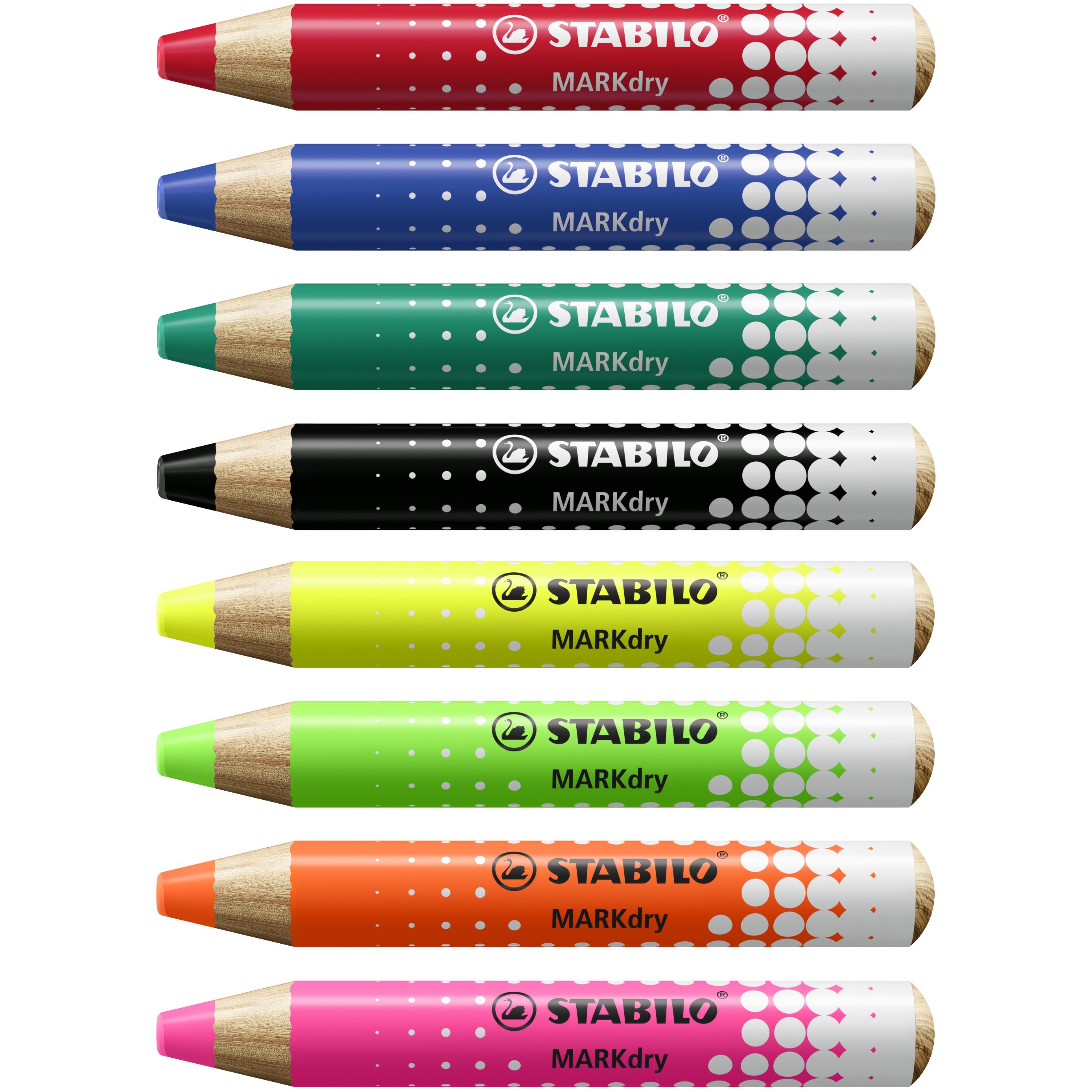 STABILO MARKdry Whiteboard-Marker 4er-Set
