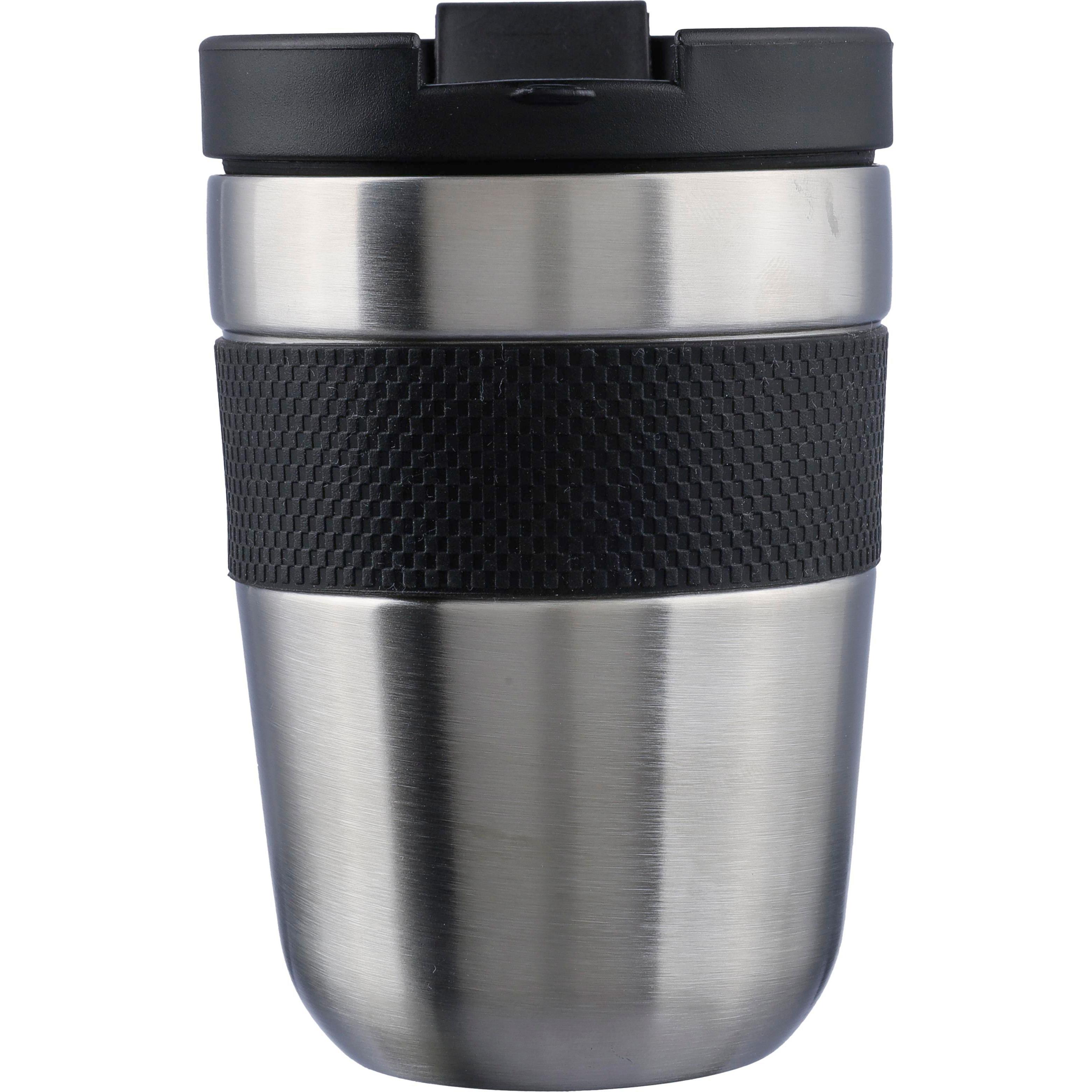 Trinkbecher Keith | Edelstahl | 300 ml | Silikongriff