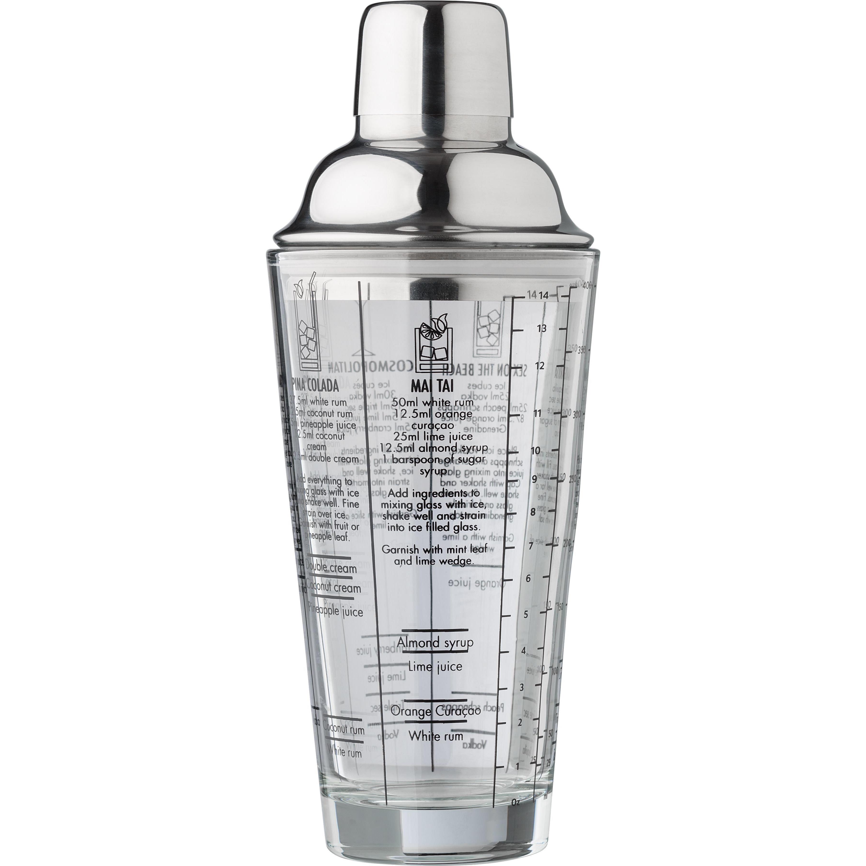 Cocktailshaker Adela | Glas | 400 ml