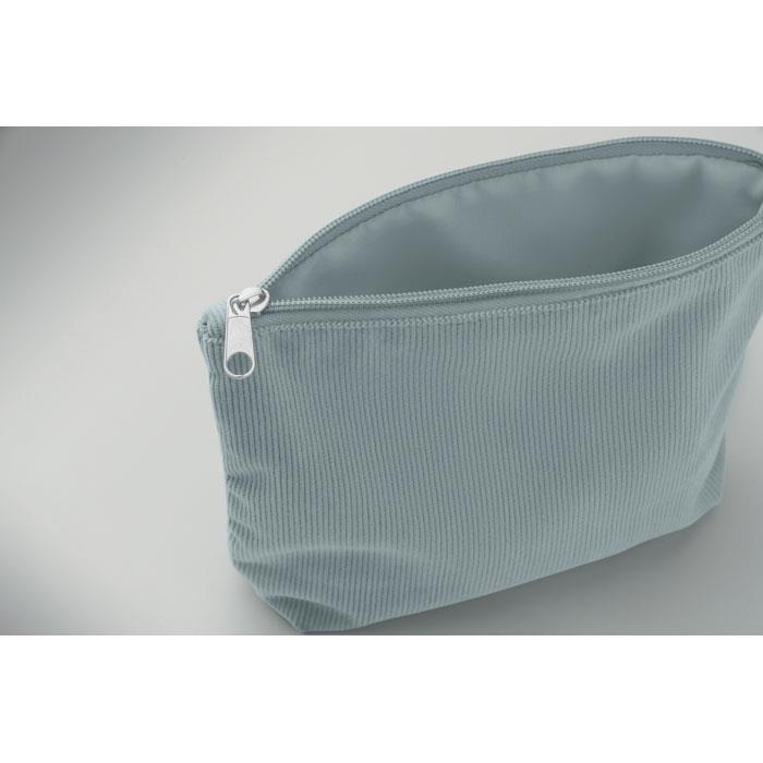 Kosmetiktasche Kord-Polyester