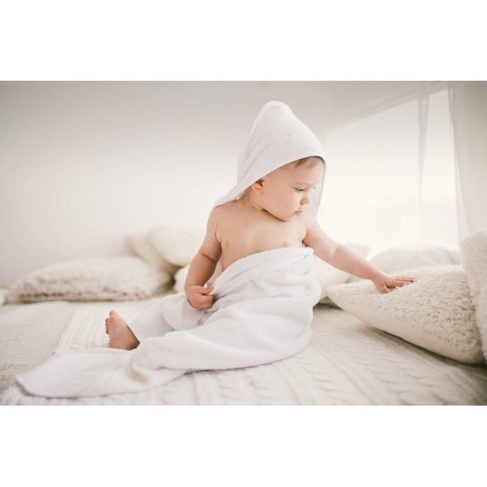 Kapuzenbadetuch Baby