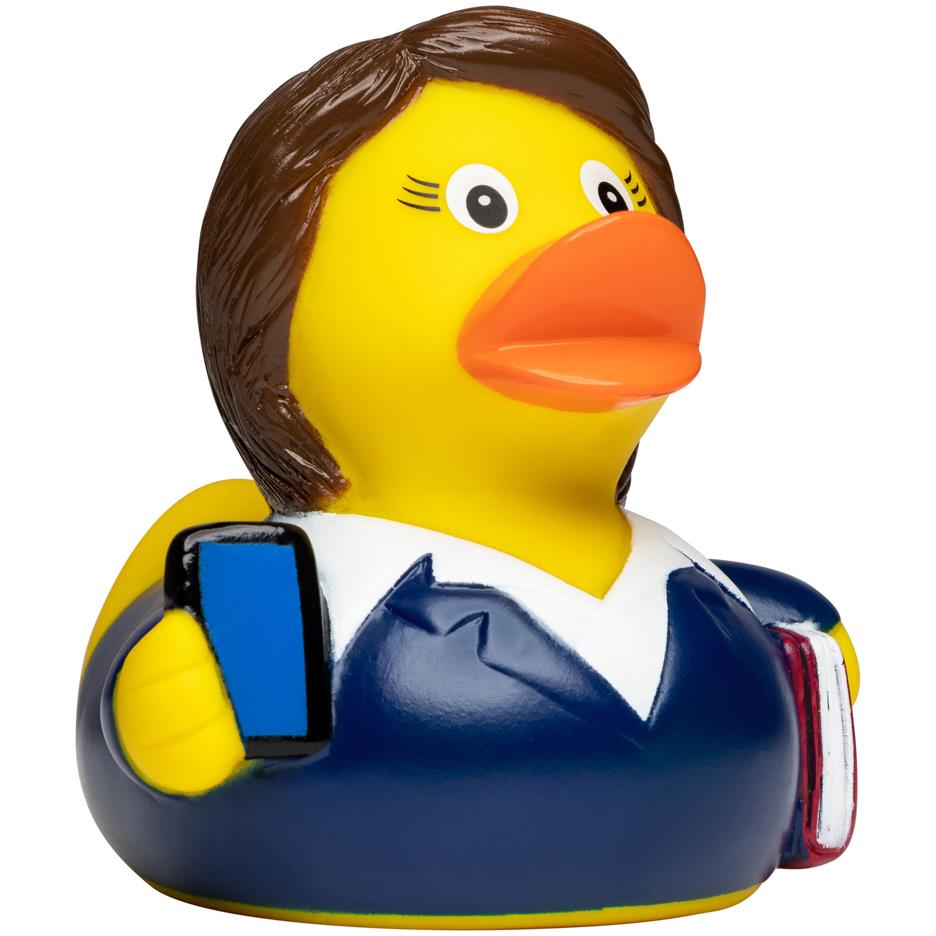 Quietsche-Ente Businesswoman