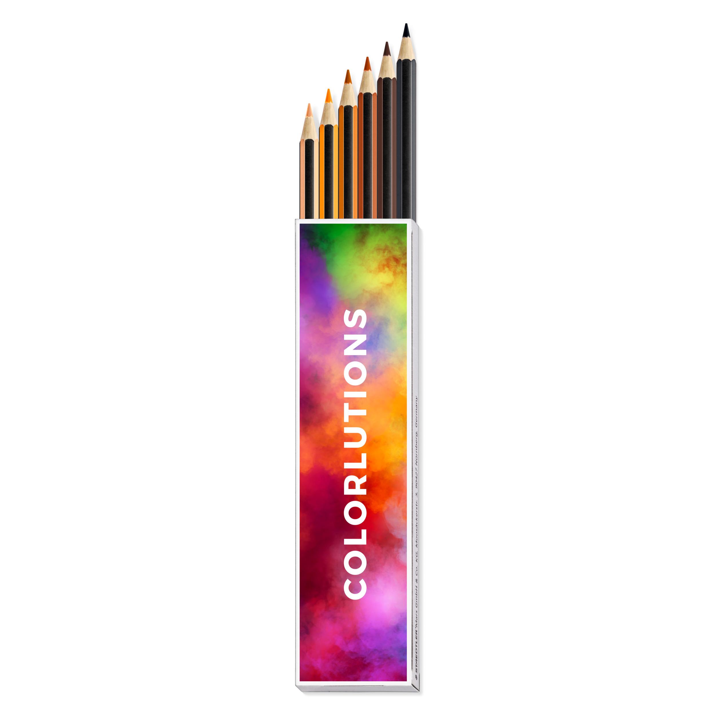STAEDTLER Buntstifte, 6er Etui ´People of the World´