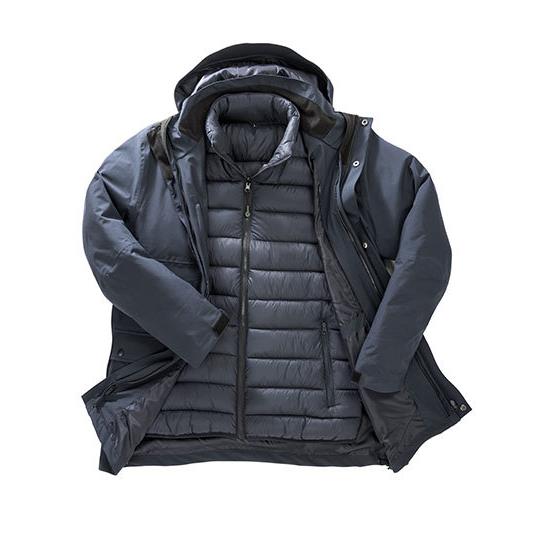 Recycled 3-In-1 Padded Ripstop Jacket